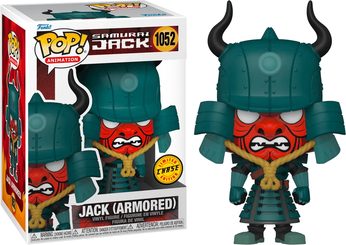 FUN49276 Samurai Jack - Jack Armored (with chase) Pop! Vinyl - Funko - Titan Pop Culture
