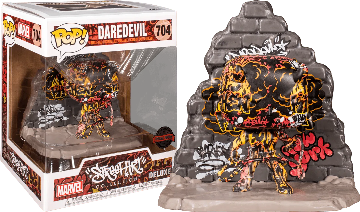 FUN49634 Daredevil - Graffiti Deco Pop! Deluxe - Funko - Titan Pop Culture