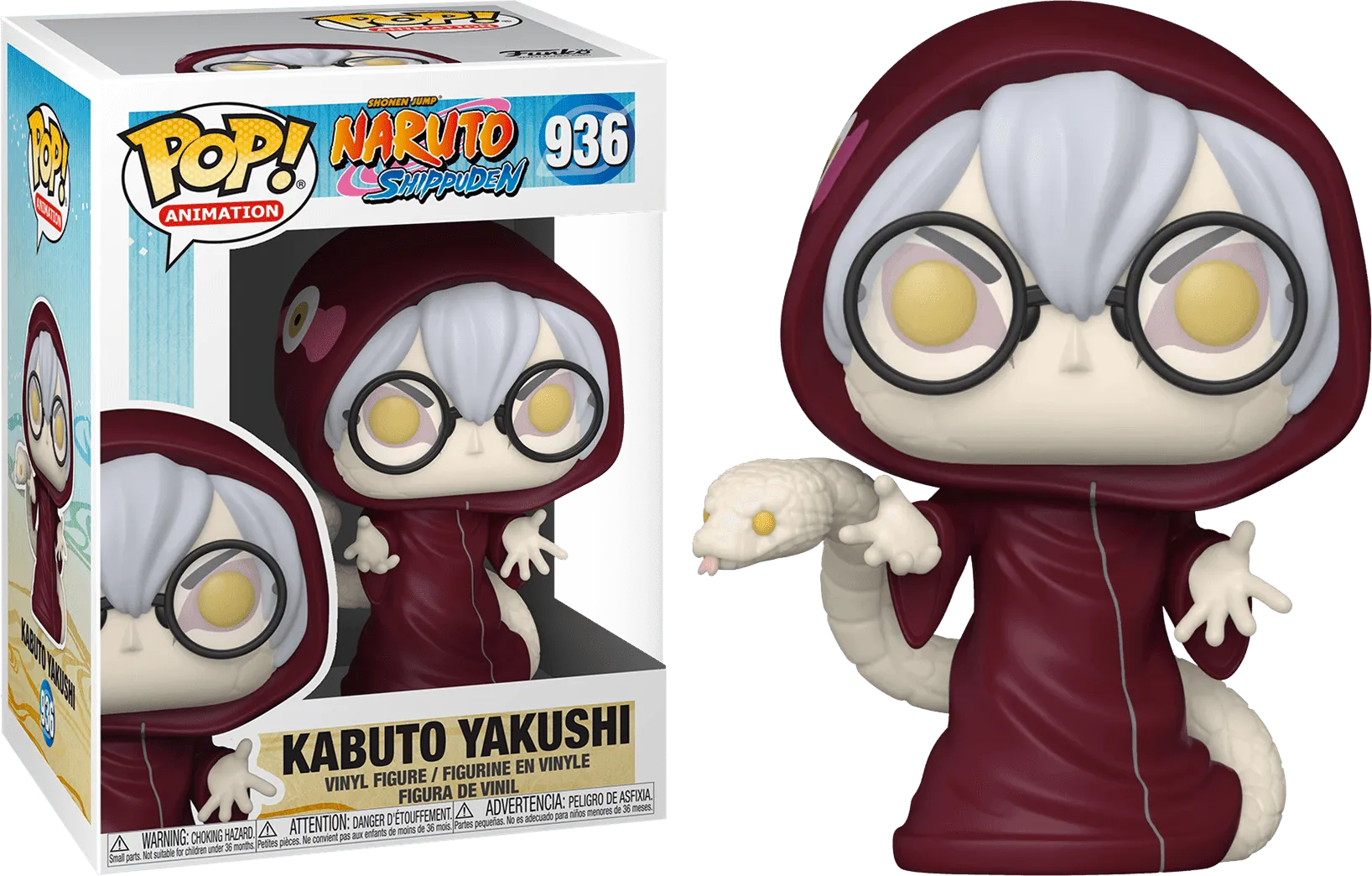 FUN49803 Naruto: Shippuden - Kabuto Yakushi Pop! Vinyl - Funko - Titan Pop Culture