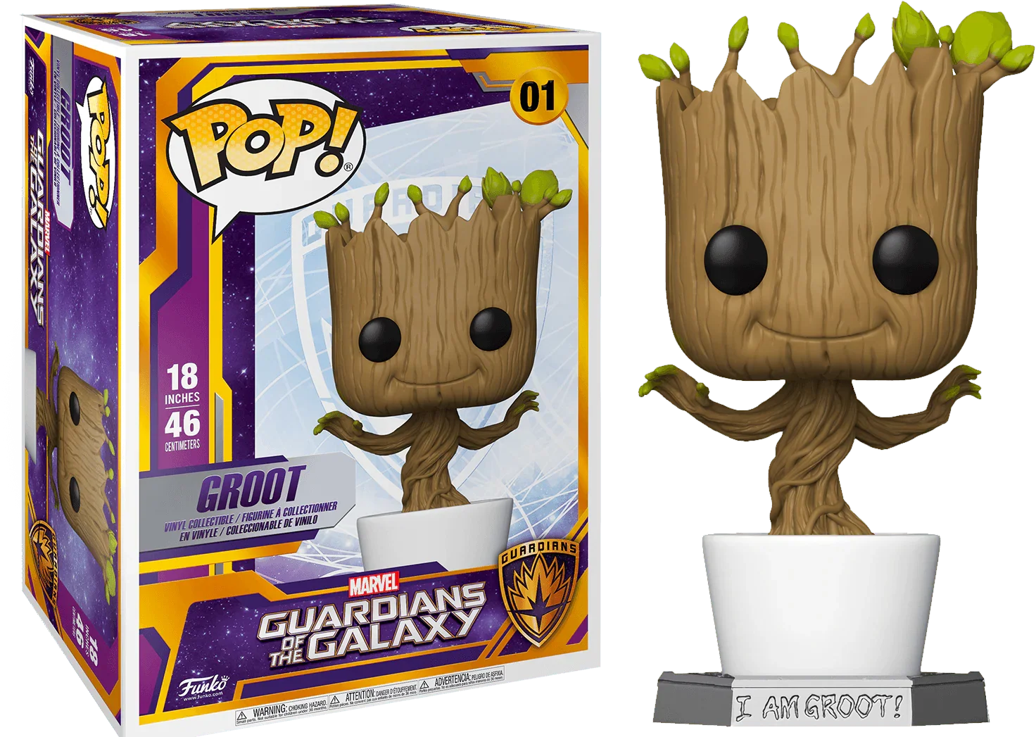 FUN50094 Guardians of the Galaxy (2014) - Dancing Groot 18" Pop! Vinyl - Funko - Titan Pop Culture