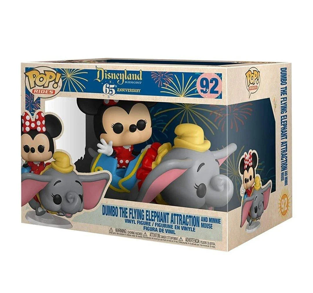 FUN50570 Disneyland 65th Anniversary - Minnie Flying Dumbo Pop! Ride - Funko - Titan Pop Culture