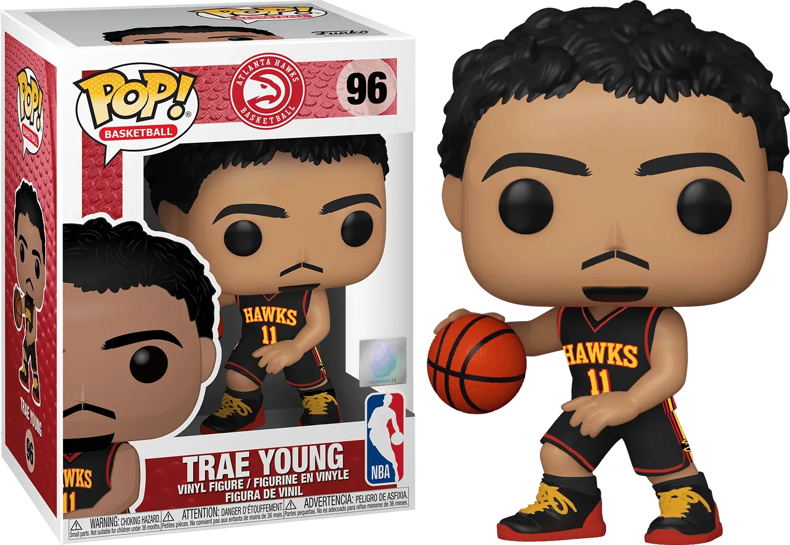FUN51016 NBA: Hawks - Trae Young (alternate) Pop! Vinyl - Funko - Titan Pop Culture