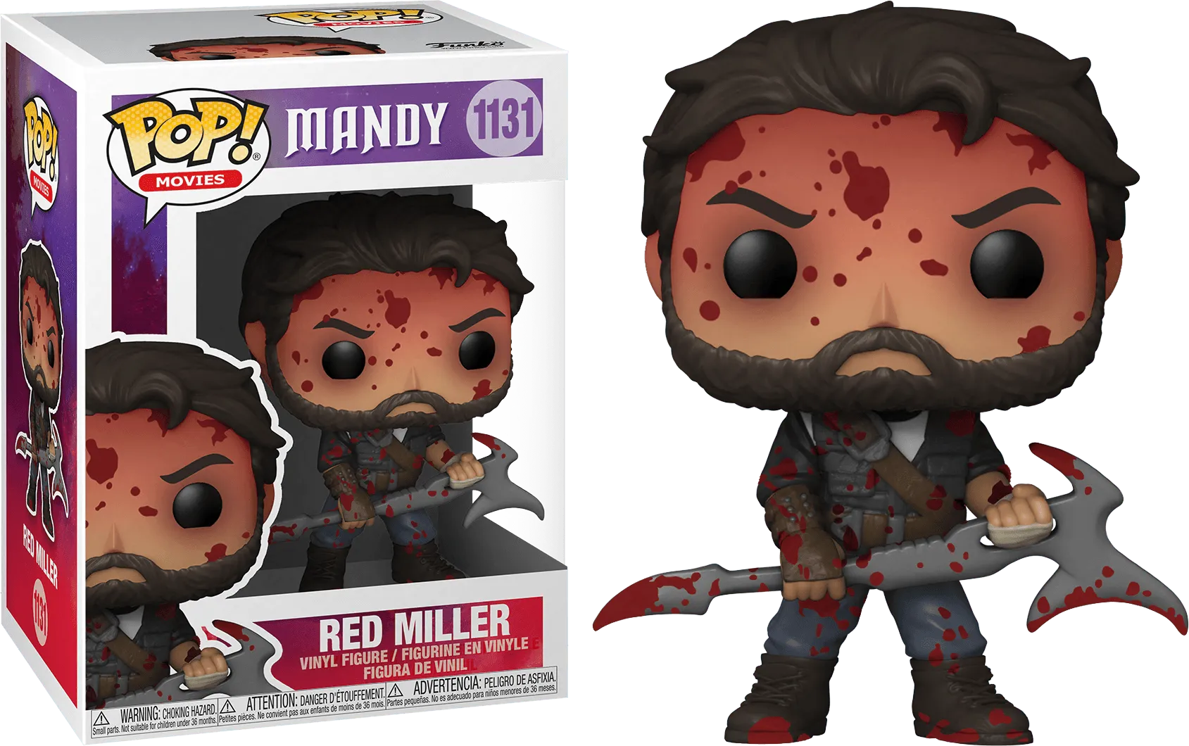 FUN51548 Mandy - Red Miller Blood-Splattered Pop! Vinyl - Funko - Titan Pop Culture