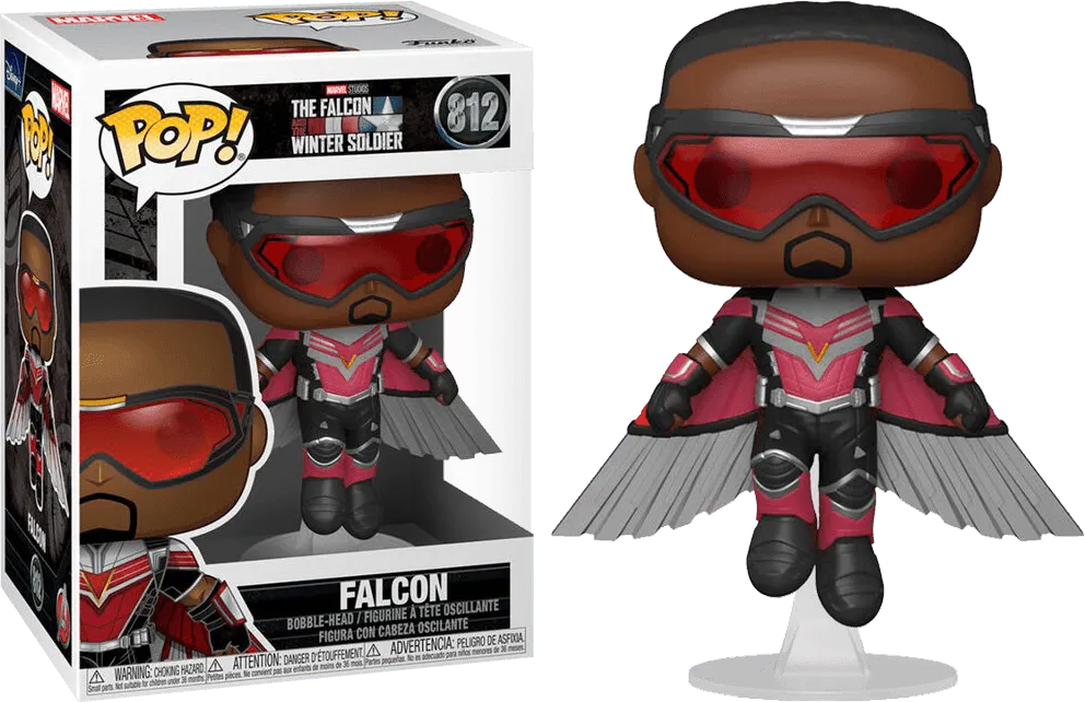 FUN51628 The Falcon and the Winter Soldier - Falcon Flying Pop! Vinyl - Funko - Titan Pop Culture