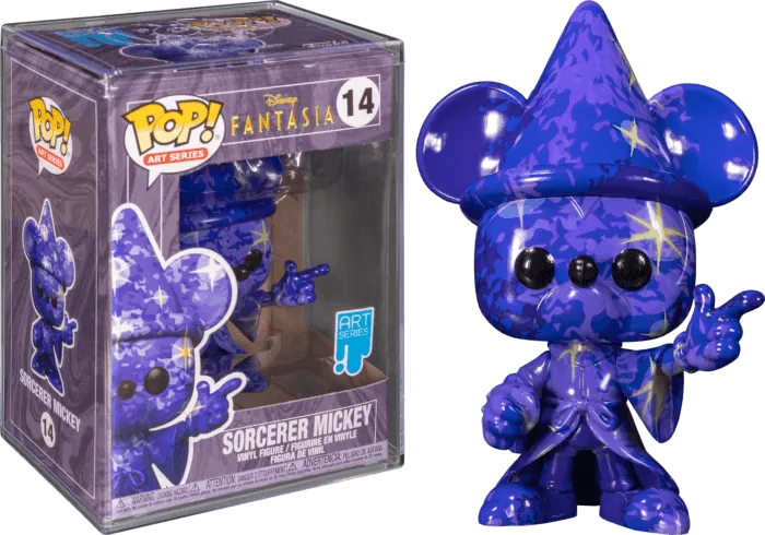 FUN51941 Fantasia - Sorcerer Mickey (Artist) #1 Pop! Vinyl with Protector - Funko - Titan Pop Culture