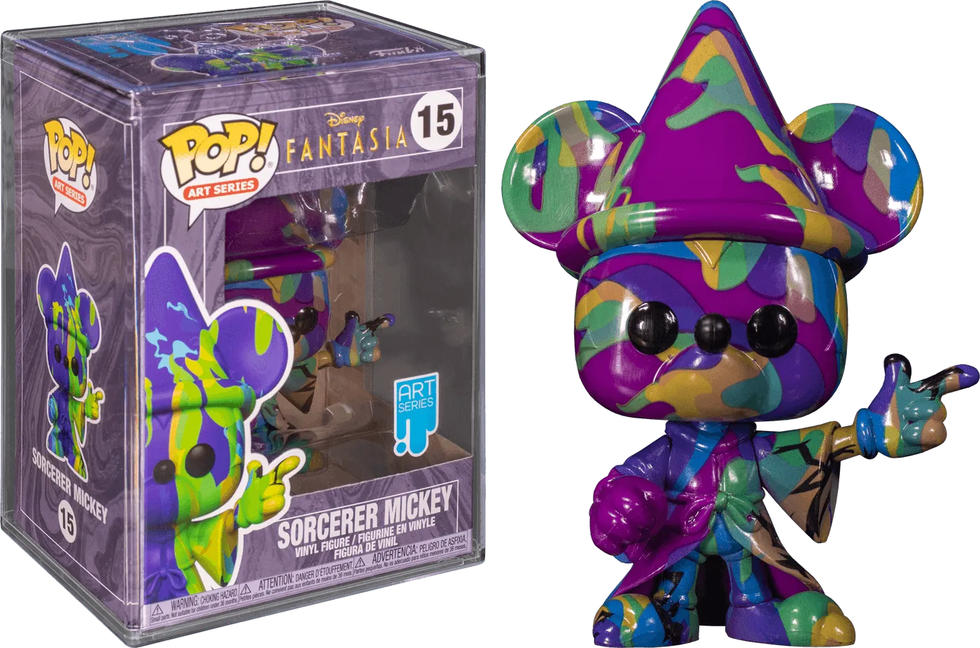FUN51942 Fantasia - Sorcerer Mickey (Artist) #2 Pop! Vinyl with Protector - Funko - Titan Pop Culture