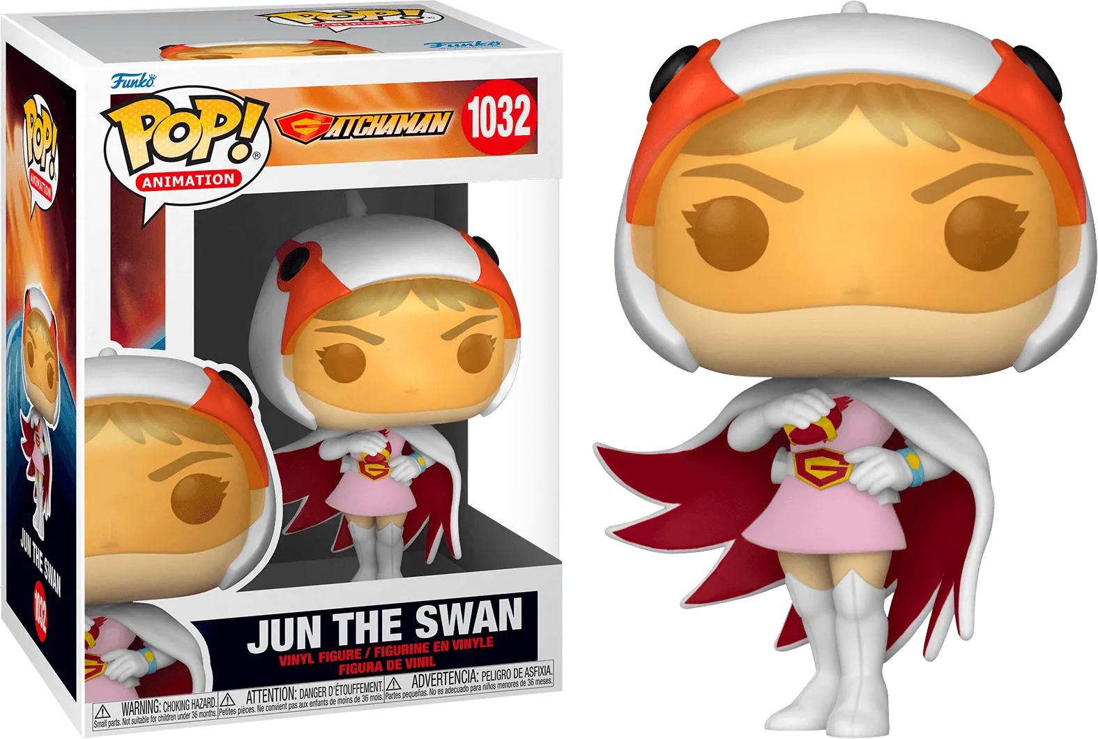 FUN52017 Gatchaman - Jun the Swan Pop! Vinyl - Funko - Titan Pop Culture