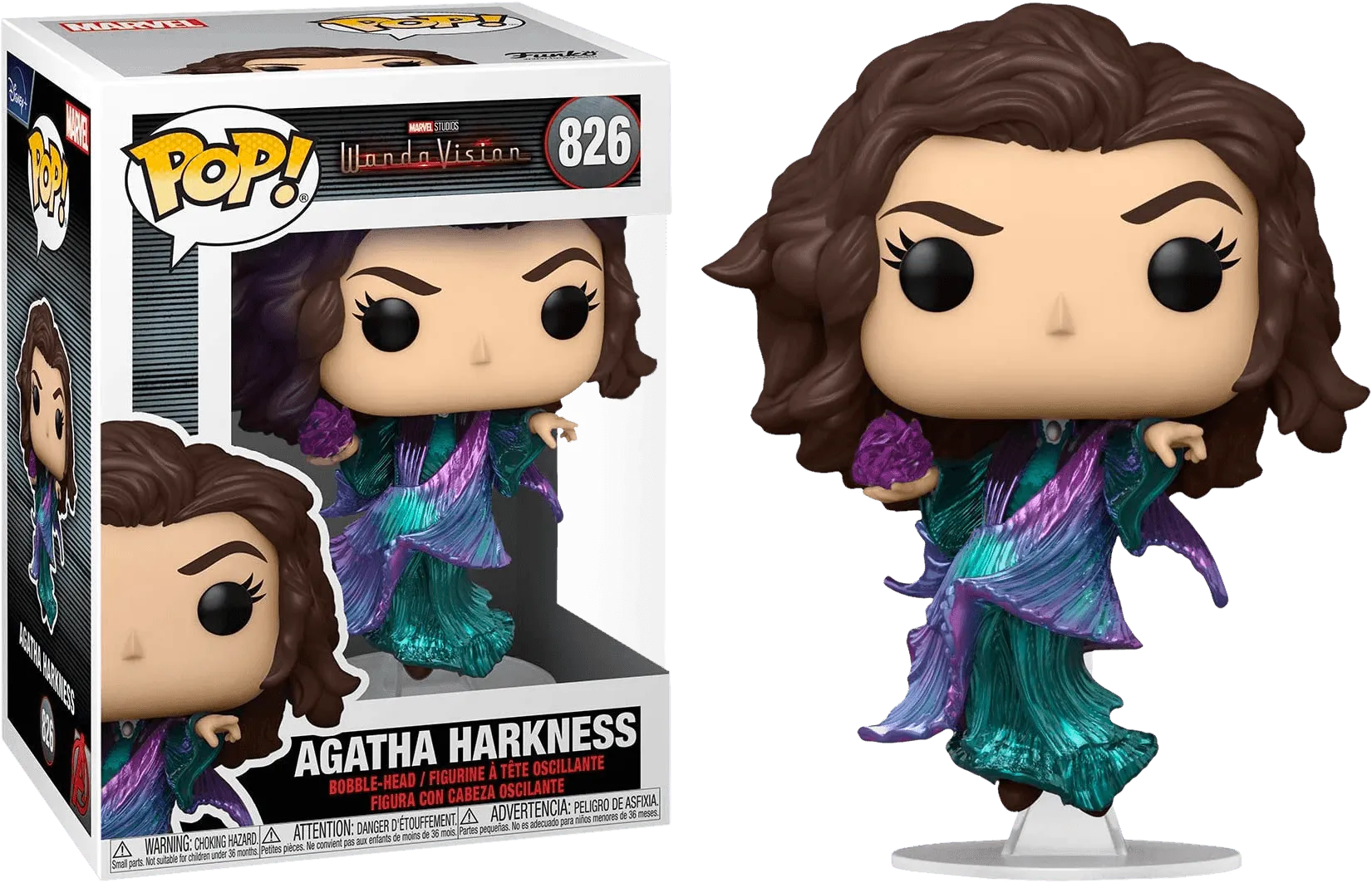 FUN52867 WandaVision - Agatha Harkness Pop! Vinyl - Funko - Titan Pop Culture