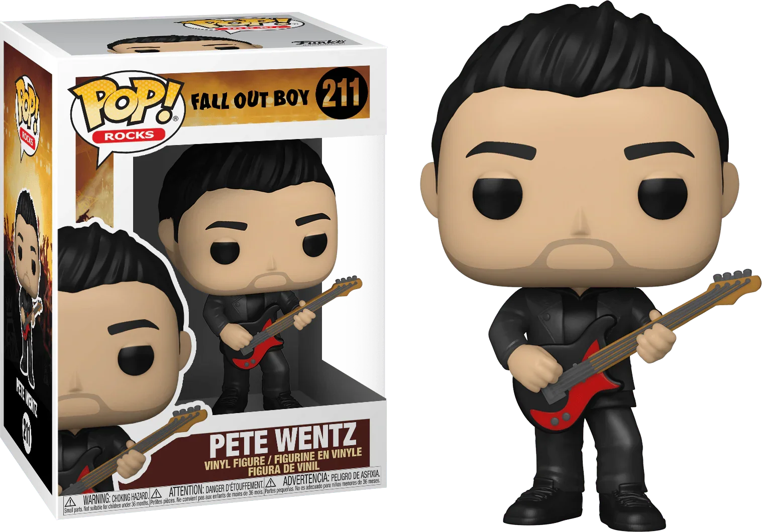 FUN53007 Fall Out Boy - Pete Wentz Pop! Vinyl - Funko - Titan Pop Culture