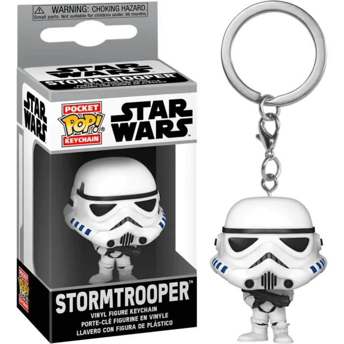 FUN53052 Star Wars - Stormtrooper Pocket Pop! Keychain - Funko - Titan Pop Culture