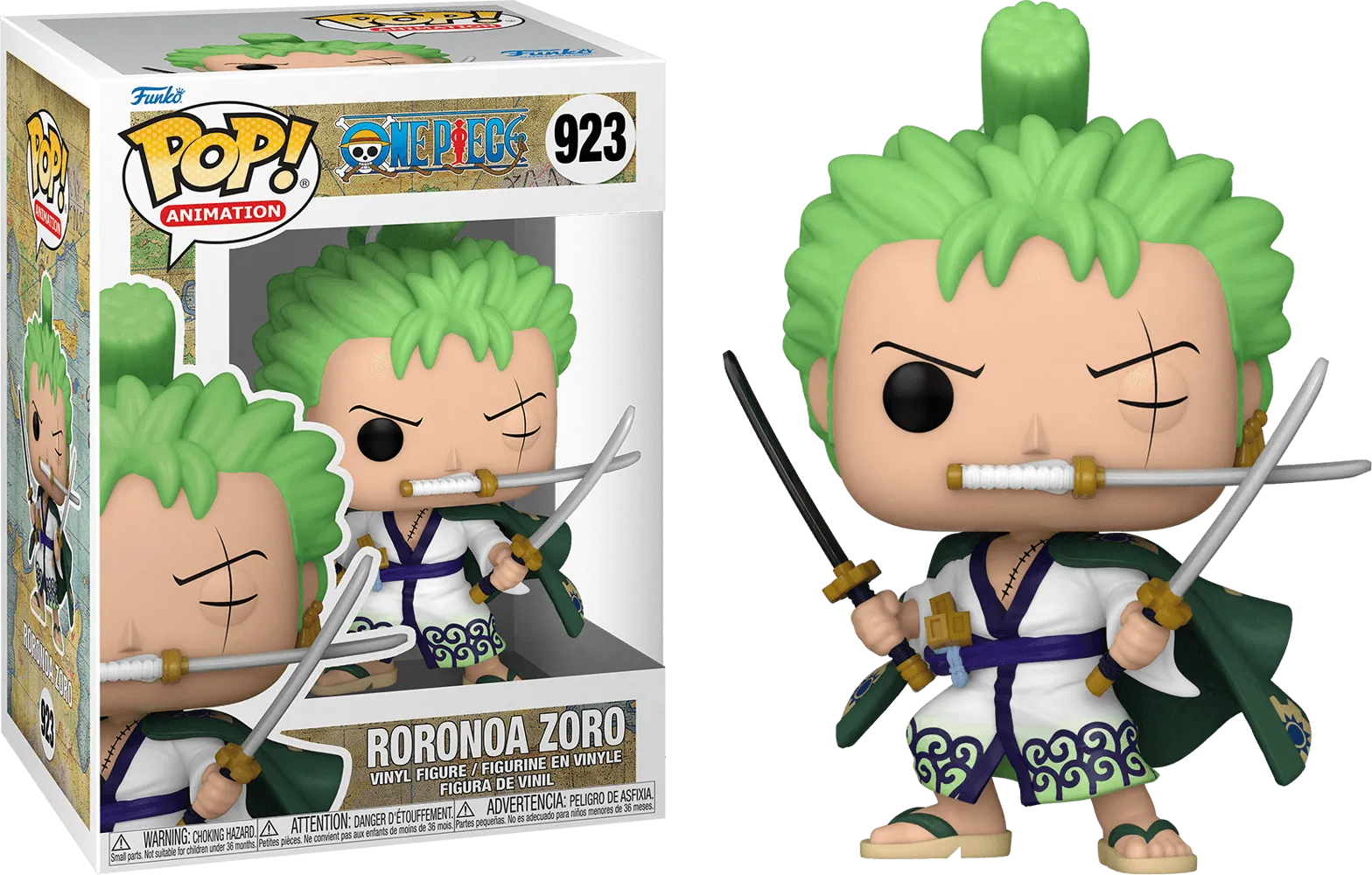 FUN54462 One Piece - Roronoa Zoro Pop! Vinyl - Funko - Titan Pop Culture