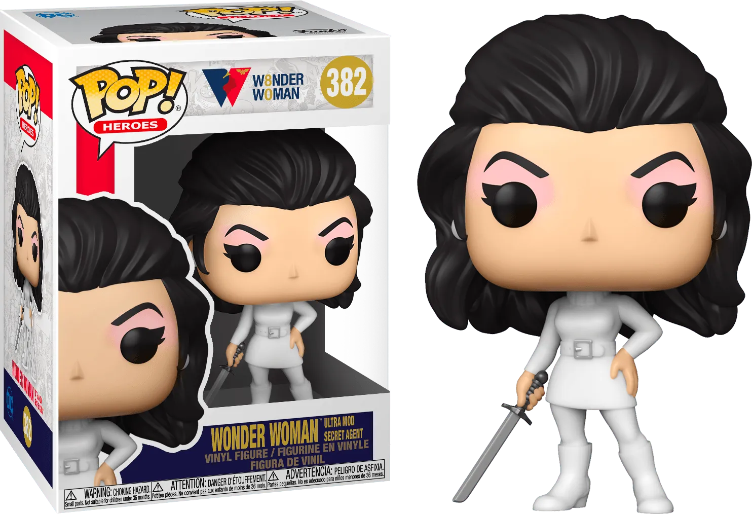 FUN54970 Wonder Woman - The New Wonder Woman 1968 80th Anniversary Pop! Vinyl - Funko - Titan Pop Culture