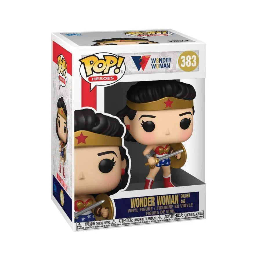 FUN54973 Wonder Woman - Classic 1950s 80th Anniversary Pop! Vinyl - Funko - Titan Pop Culture