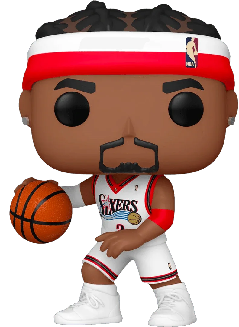 FUN55215 NBA: Legends - Allen Iverson (Sixers Home) Pop! Vinyl - Funko - Titan Pop Culture