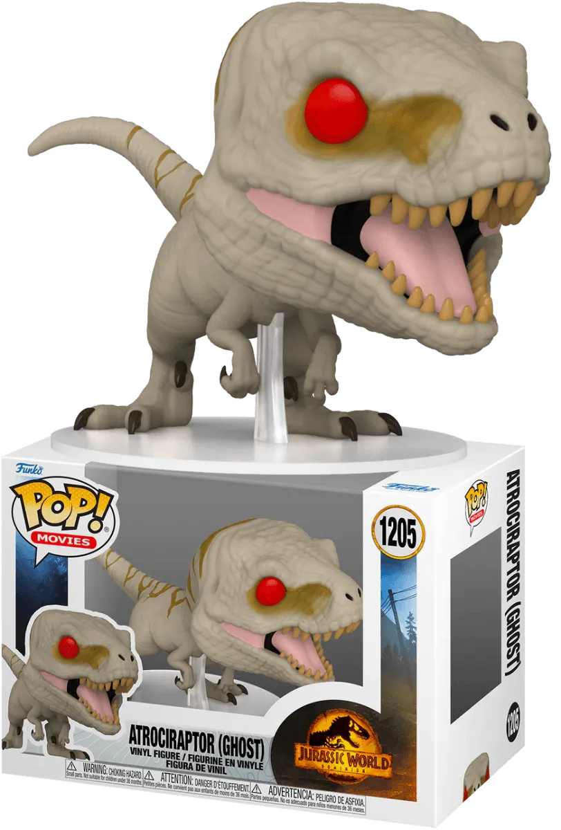 FUN55289 Jurassic World 3: Dominion - Atrociraptor (Ghost) Pop! Vinyl - Funko - Titan Pop Culture