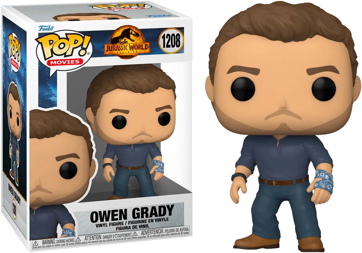 FUN55295 Jurassic World 3: Dominion - Owen Grady Pop! Vinyl - Funko - Titan Pop Culture