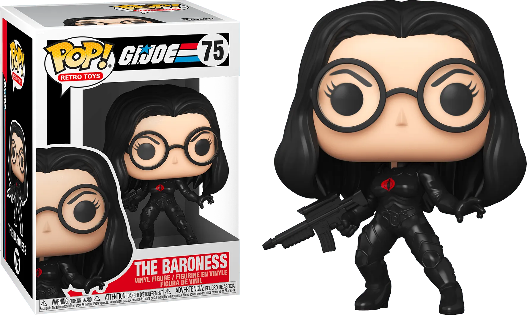 FUN55784LESS G.I. Joe - The Baroness Pop! Vinyl - Less Than Perfect - Funko - Titan Pop Culture