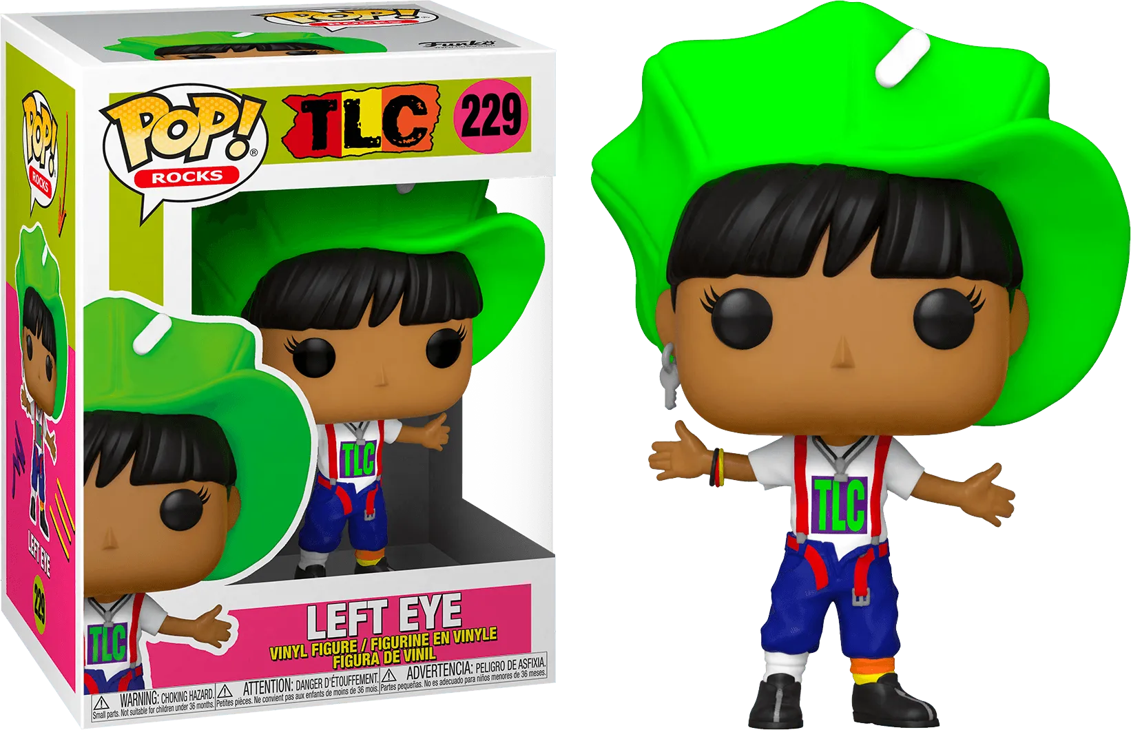 FUN56733 TLC - Left-Eye Aint 2 Proud 2 Beg Pop! Vinyl - Funko - Titan Pop Culture