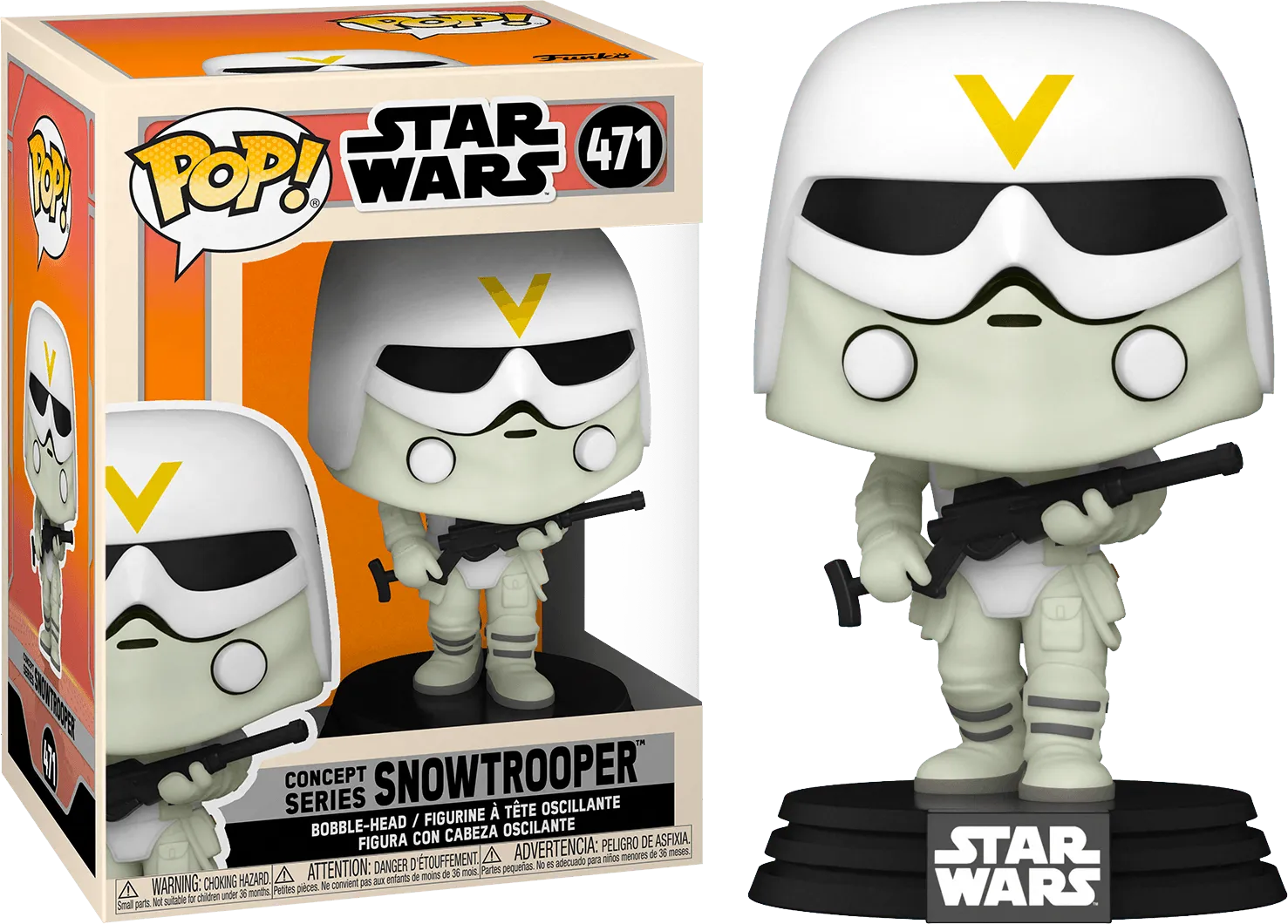 FUN56768 Star Wars - Snowtrooper Concept Pop! Vinyl - Funko - Titan Pop Culture