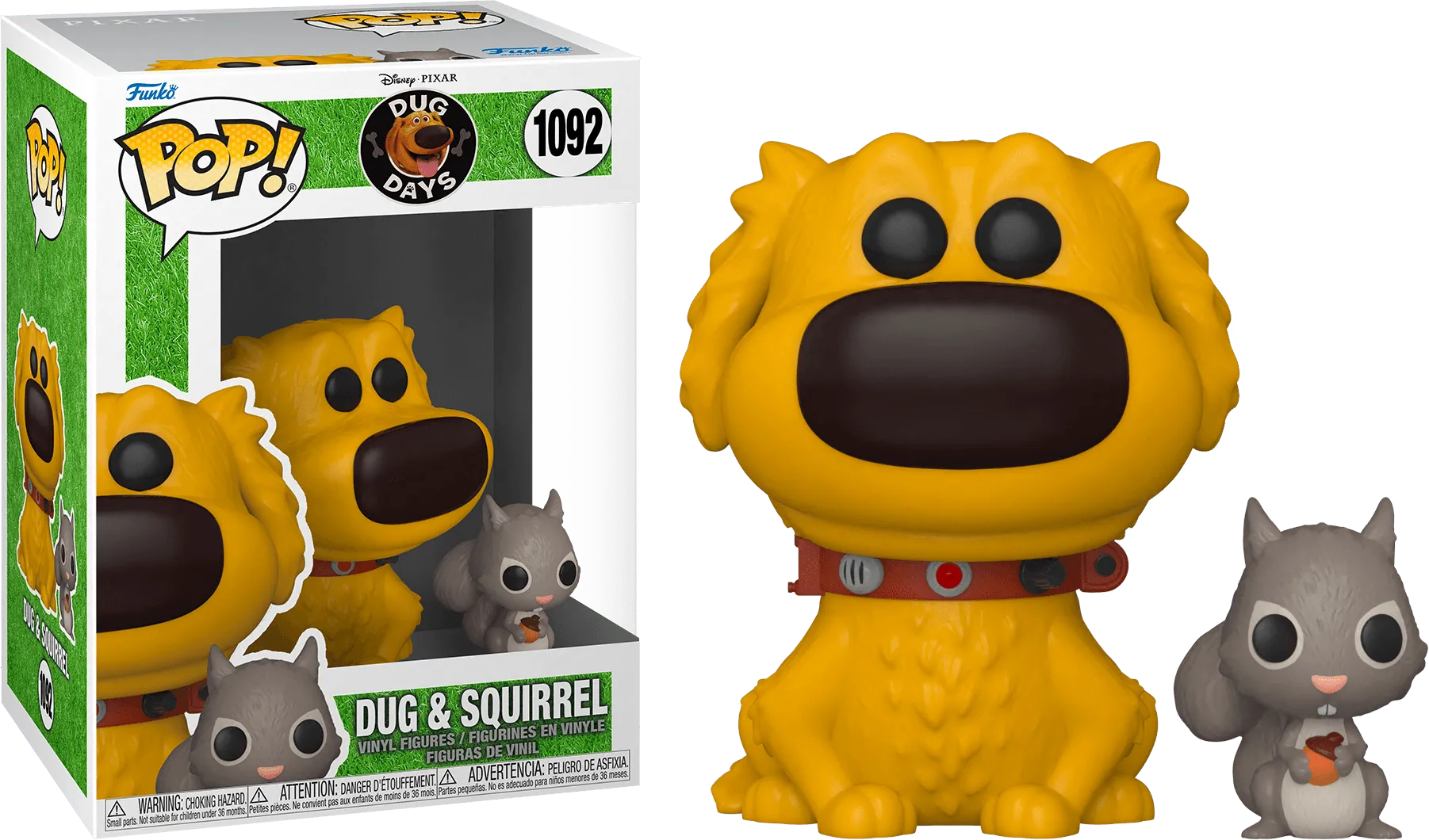 FUN57384 Dug Days - Dug with Squirrel Pop! Vinyl - Funko - Titan Pop Culture