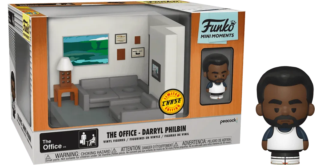 FUN57388 The Office - Darryl (with chase) Mini Moment - Funko - Titan Pop Culture