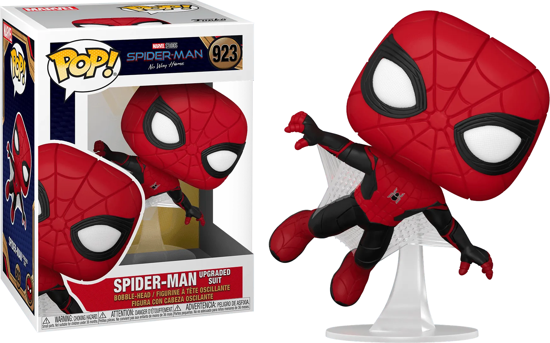 FUN57634 Spider-Man: No Way Home - Spider-Man Upgraded Suit Pop! Vinyl - Funko - Titan Pop Culture