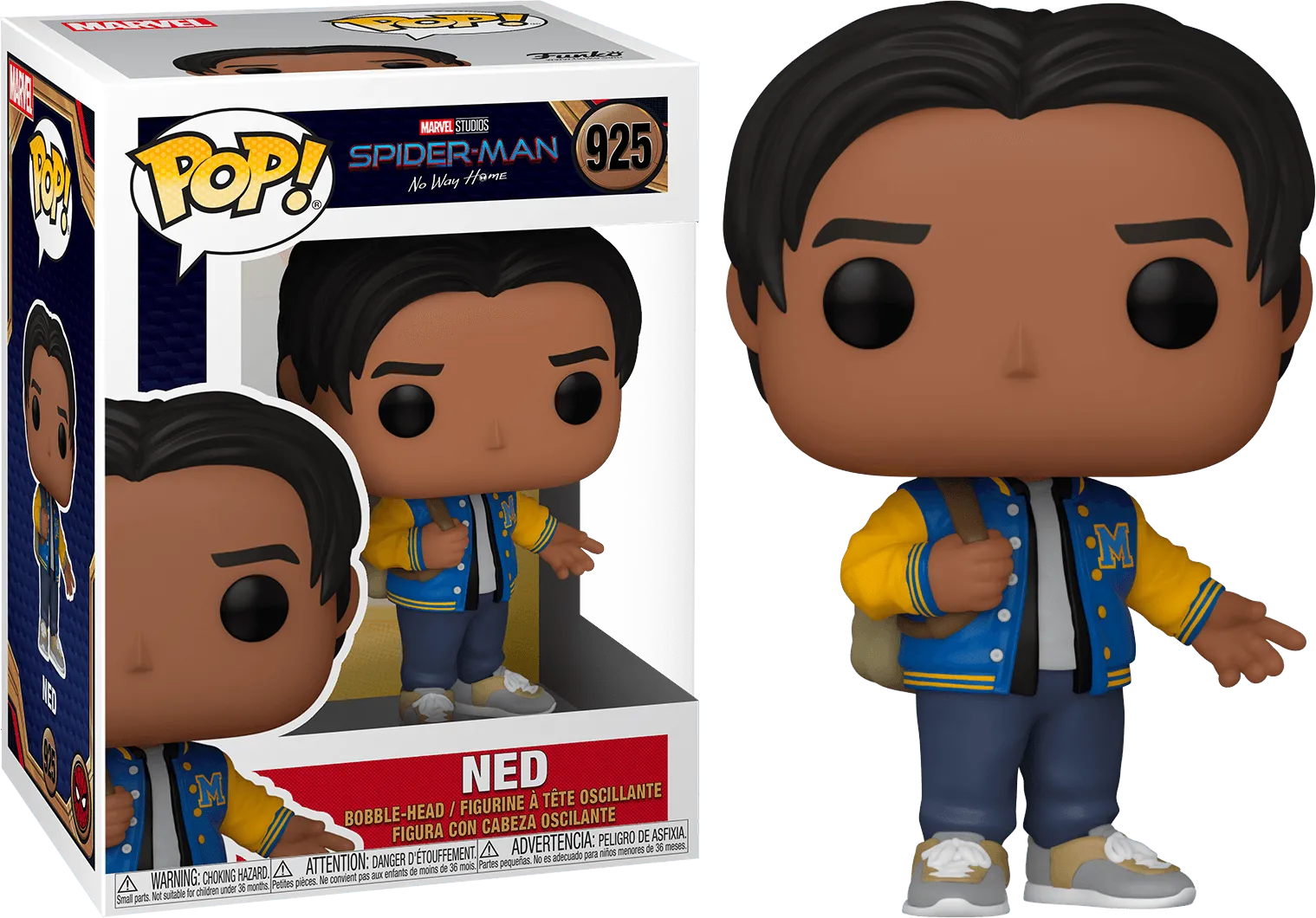 FUN57636 Spider-Man: No Way Home - Ned Pop! Vinyl - Funko - Titan Pop Culture