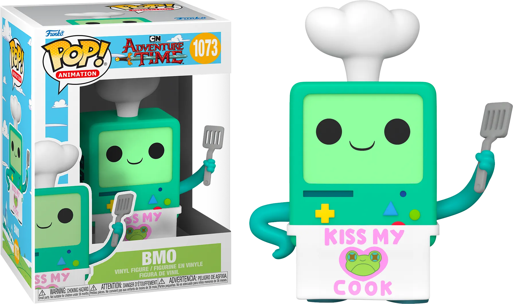 FUN57783 Adventure Time - BMO Cook Pop! Vinyl - Funko - Titan Pop Culture