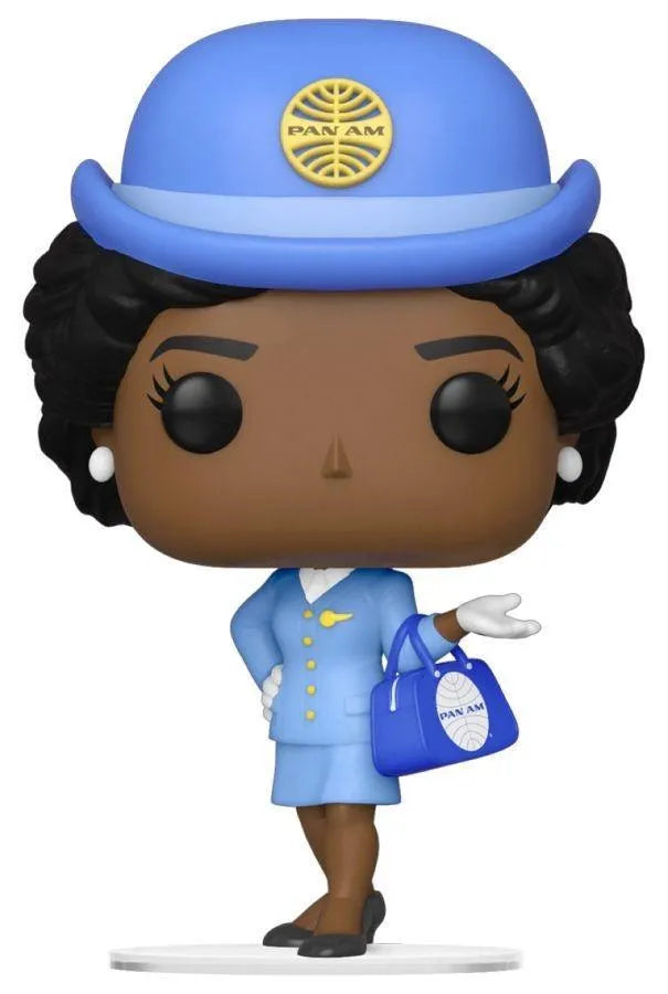 FUN57893 Pan Am - Stewardess with Blue Bag Pop! Vinyl - Funko - Titan Pop Culture