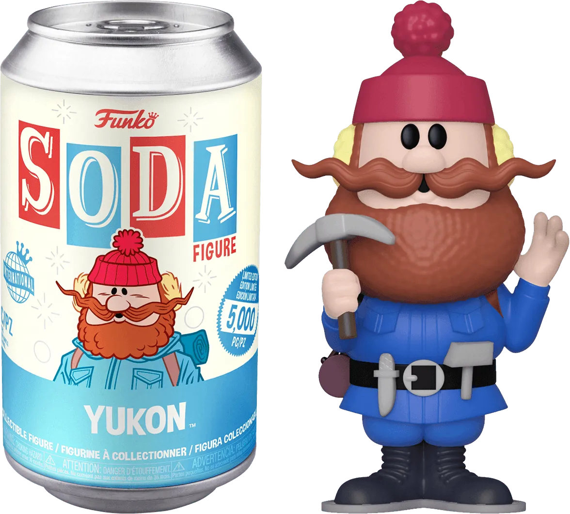FUN58718 Rudolph the Red-Nosed Reindeer - Yukon (with chase) Vinyl Soda - Funko - Titan Pop Culture