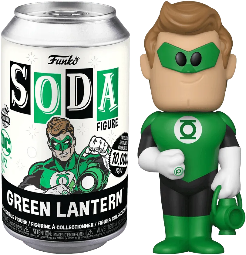 FUN58725 Green Lantern - Green Lantern (with chase) Vinyl Soda - Funko - Titan Pop Culture