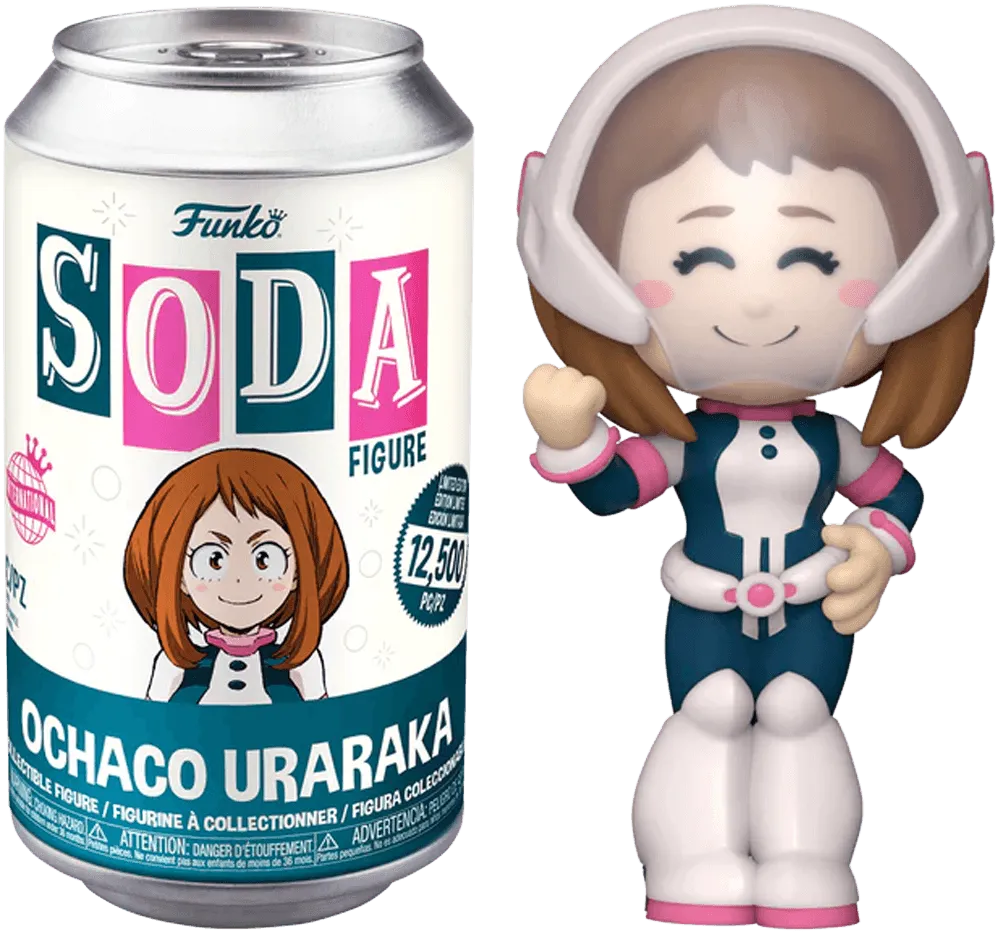 FUN58729 My Hero Academia - Ochaco Uraraka (with chase) Vinyl Soda - Funko - Titan Pop Culture