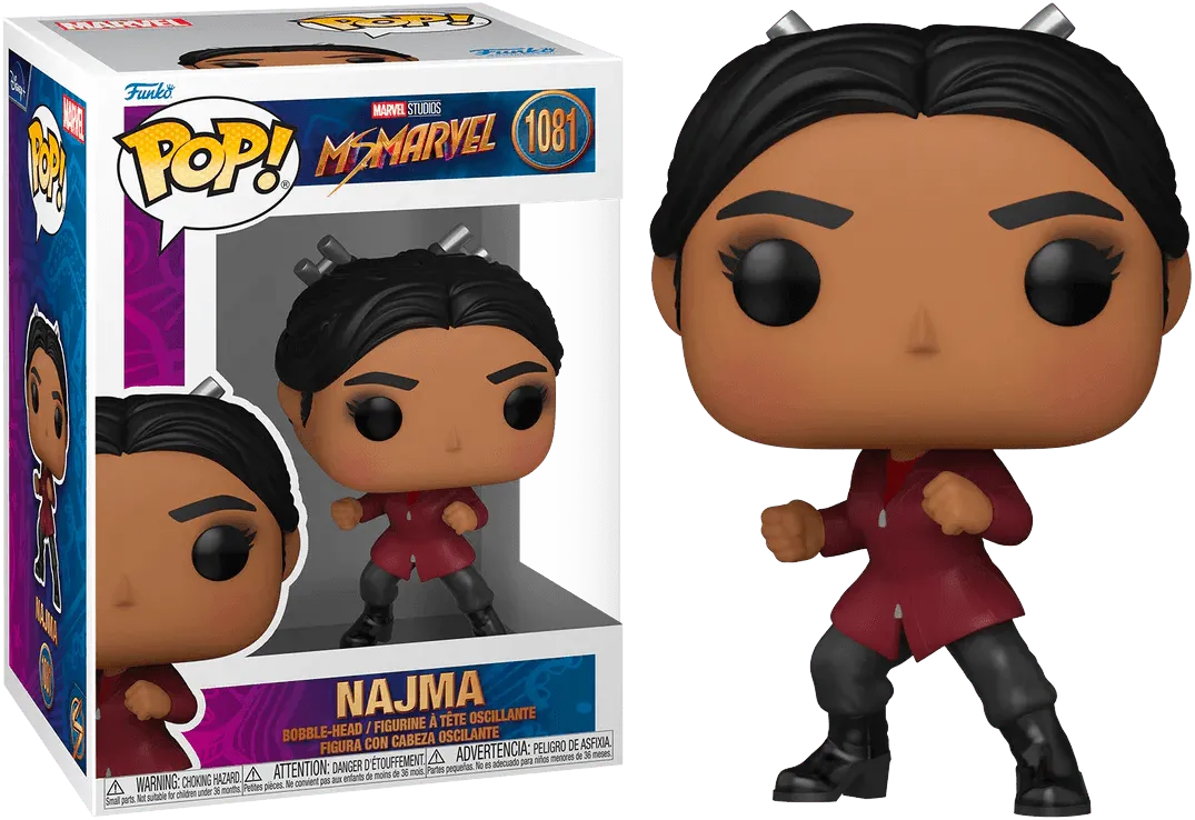 FUN59499 Ms. Marvel (2022) - Najma Pop! Vinyl - Funko - Titan Pop Culture