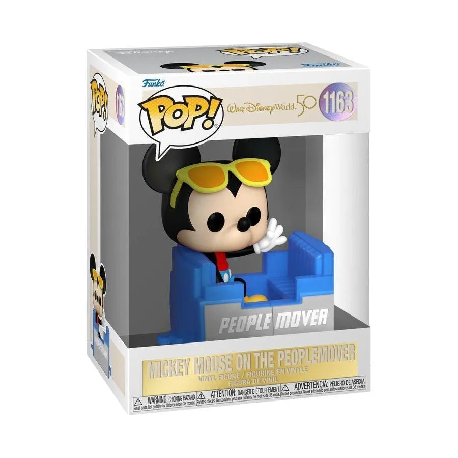 FUN59507 Disney World - Mickey Mouse on People Mover 50th Anniversary Pop! Vinyl - Funko - Titan Pop Culture