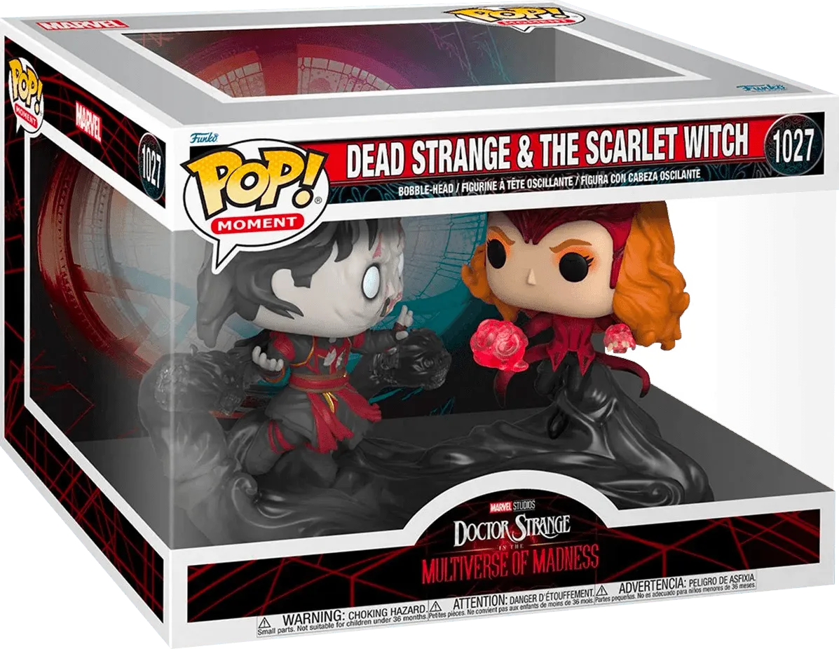 FUN60915 Doctor Strange 2: Multiverse of Madness - Dead Strange & The Scarlet Witch Pop! Moment - Funko - Titan Pop Culture