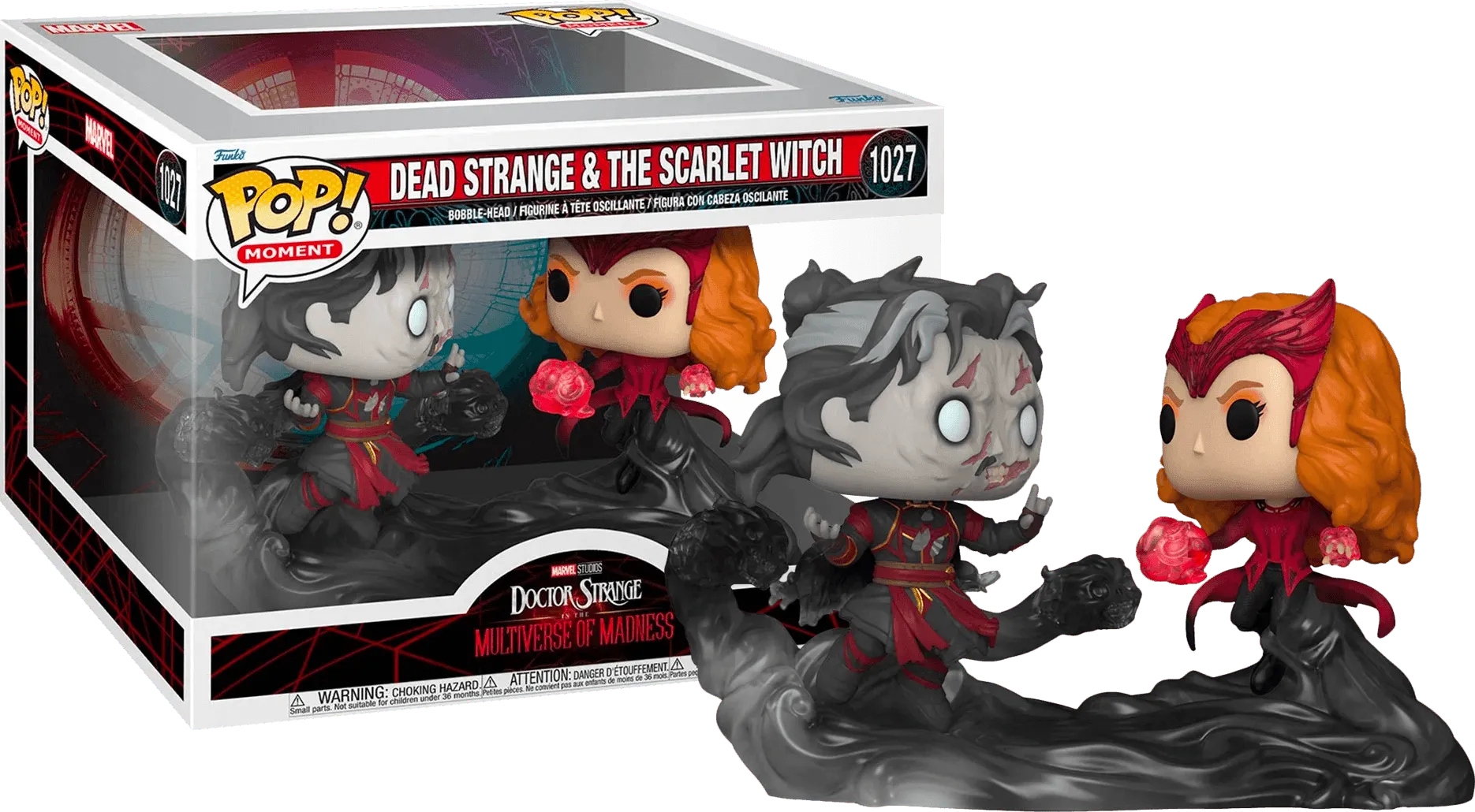 FUN60915 Doctor Strange 2: Multiverse of Madness - Dead Strange & The Scarlet Witch Pop! Moment - Funko - Titan Pop Culture