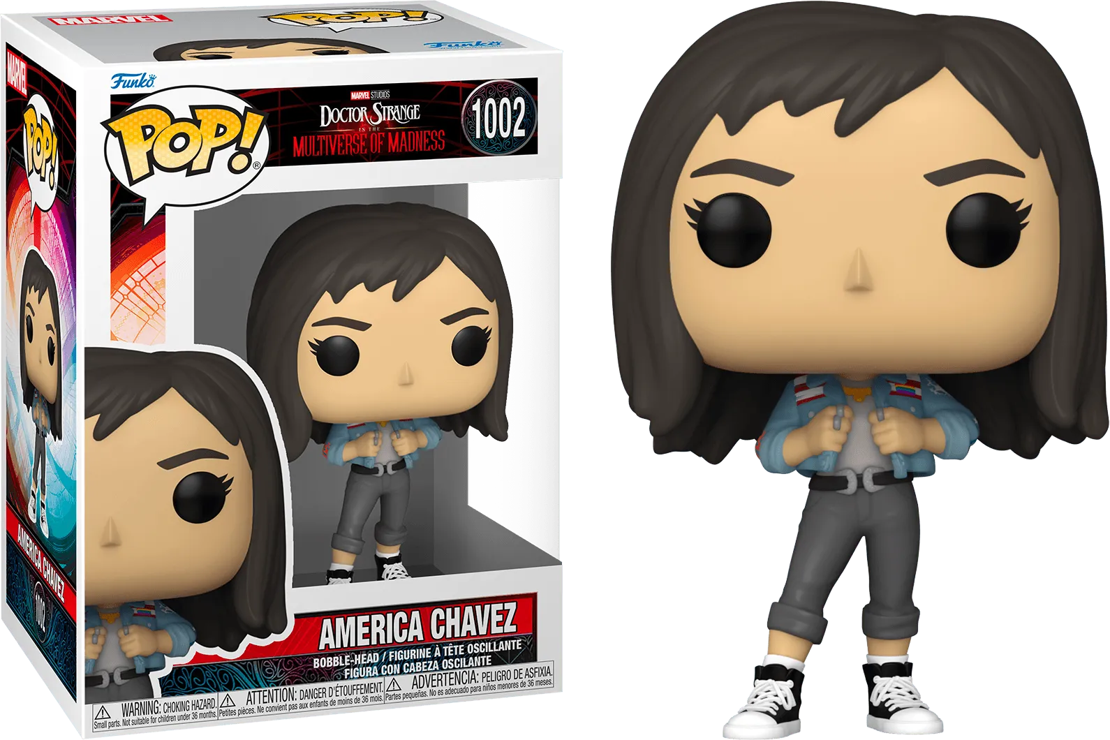 FUN60920 Doctor Strange 2: Multiverse of Madness - America Chavez Pop! Vinyl - Funko - Titan Pop Culture