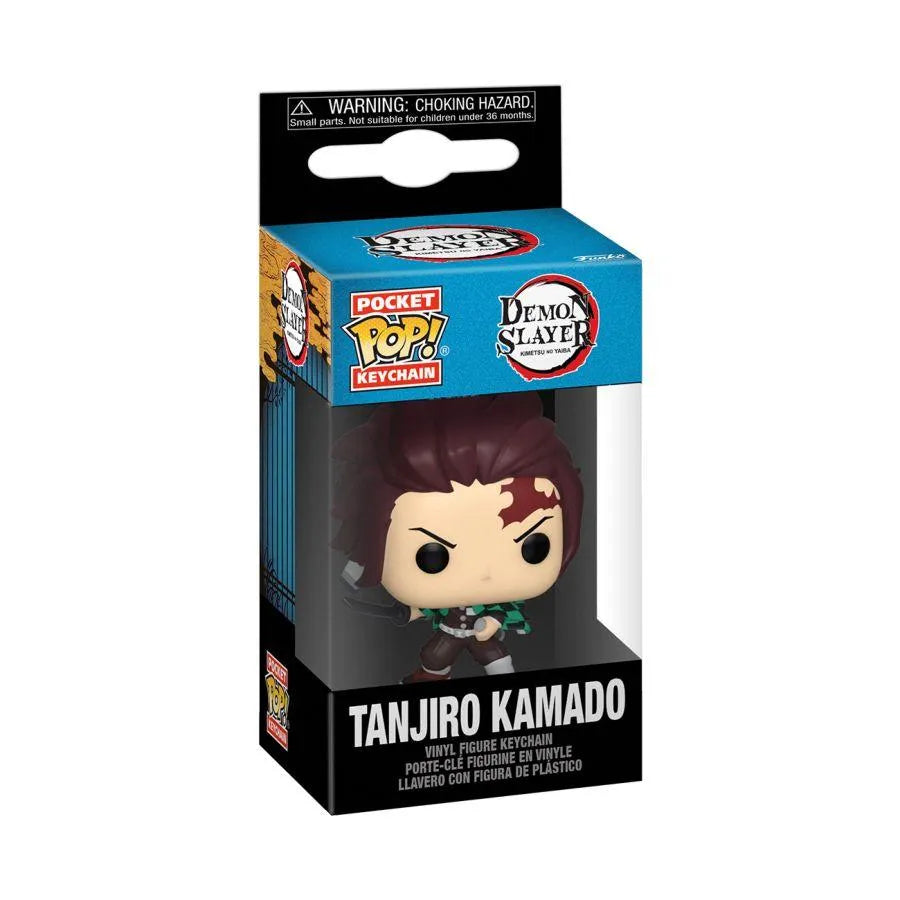 FUN61374 Demon Slayer - Tanjiro Pop! Keychain - Funko - Titan Pop Culture