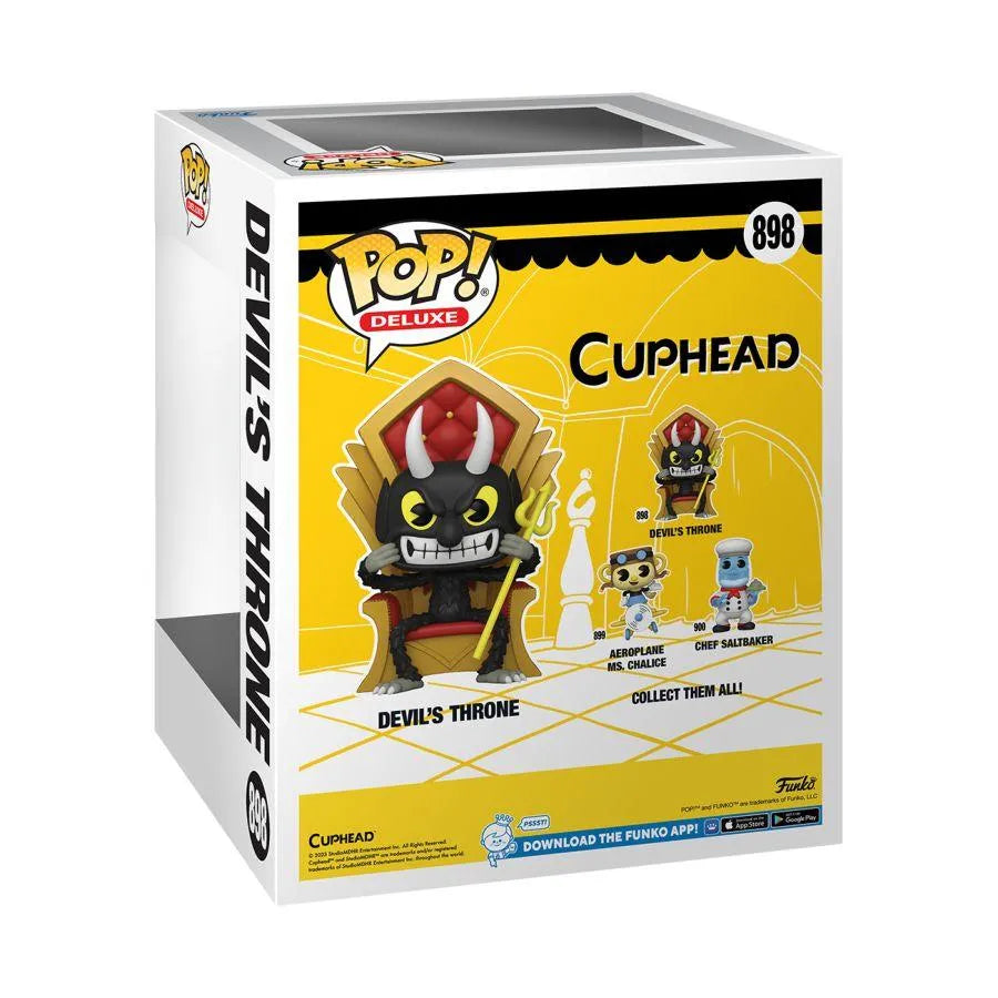 FUN61416 Cuphead - Devil’s Throne Deluxe Pop! Vinyl - Funko - Titan Pop Culture