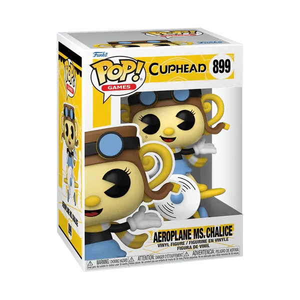 FUN61417 Cuphead - Aeroplane Ms. Chalice Pop! Vinyl - Funko - Titan Pop Culture