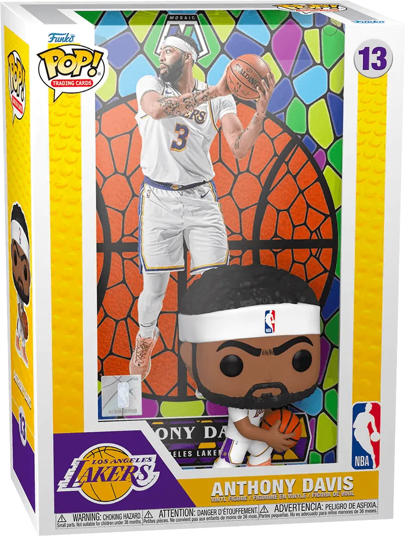 FUN61488 NBA - Anthony Davis (Mosaic) Pop! Trading Card - Funko - Titan Pop Culture