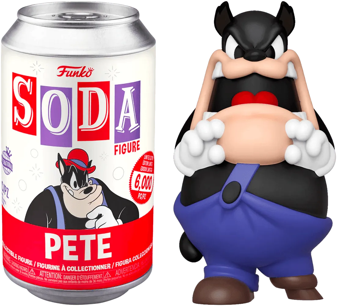 FUN61612 Disney - Pete (with chase) Vinyl Soda - Funko - Titan Pop Culture