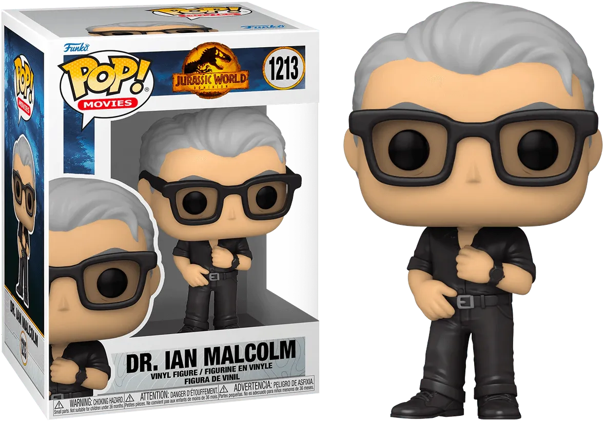 FUN62224 Jurassic World 3: Dominion - Dr Ian Malcolm Pop! Vinyl - Funko - Titan Pop Culture