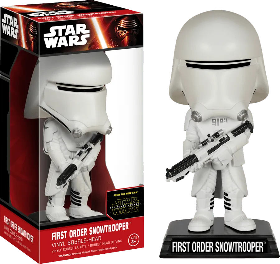 FUN6242 Star Wars - First Order Snowtrooper Episode VII The Force Awakens Wacky Wobbler - Funko - Titan Pop Culture