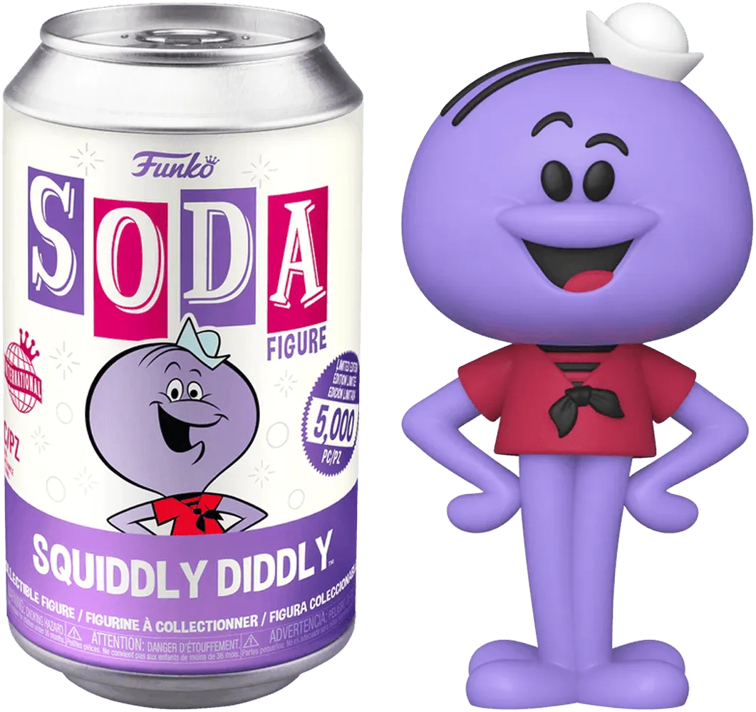 FUN63871 Hanna Barbera - Squiddly Diddly (with chase) Vinyl Soda - Funko - Titan Pop Culture