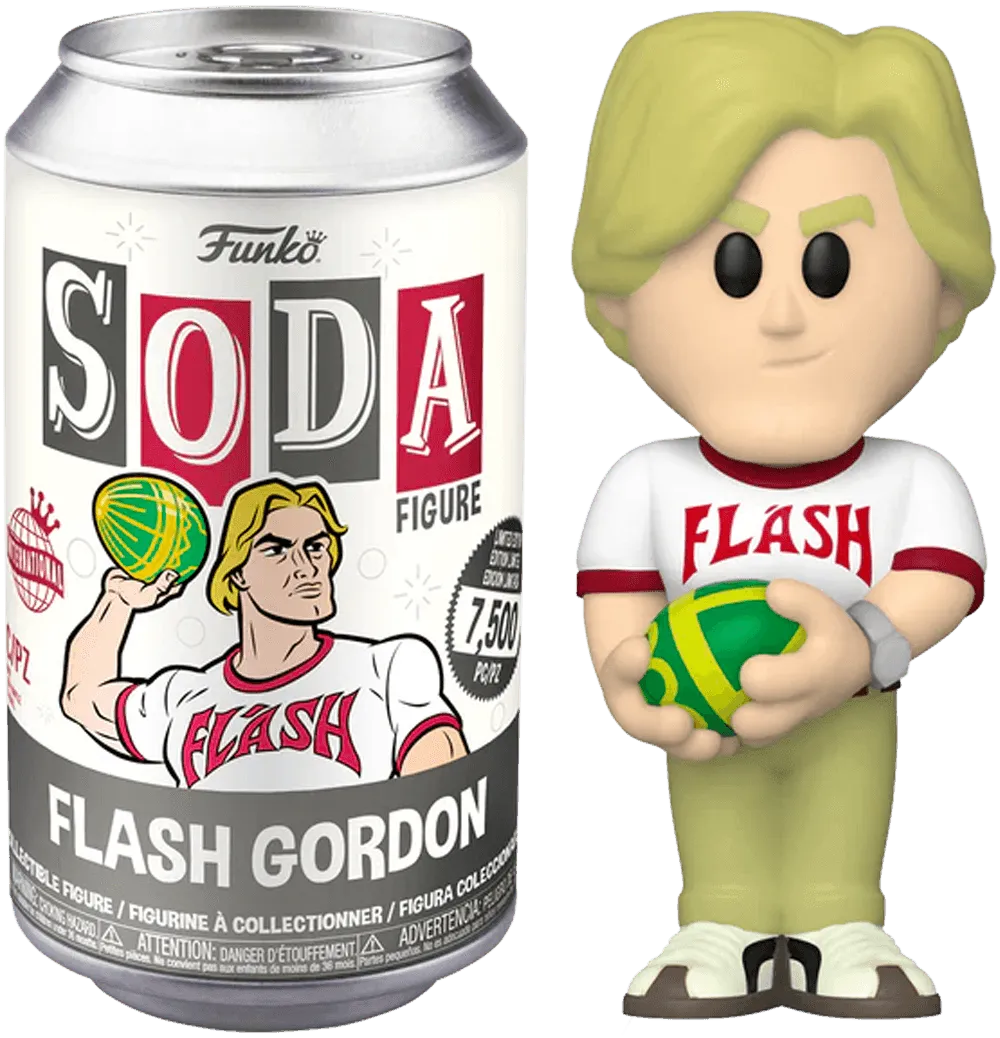 FUN63898 Flash Gordon - Flash Gordon (with chase) Vinyl Soda - Funko - Titan Pop Culture