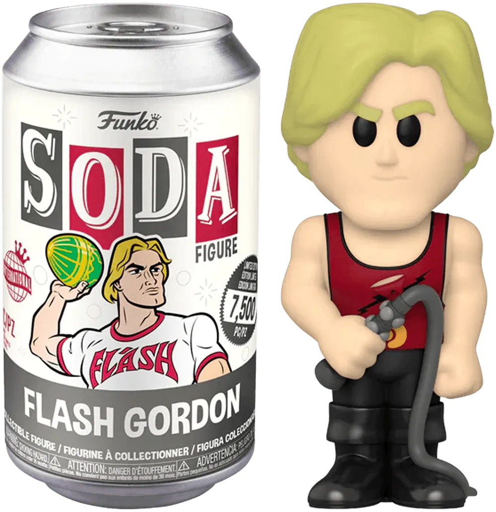 FUN63898 Flash Gordon - Flash Gordon (with chase) Vinyl Soda - Funko - Titan Pop Culture