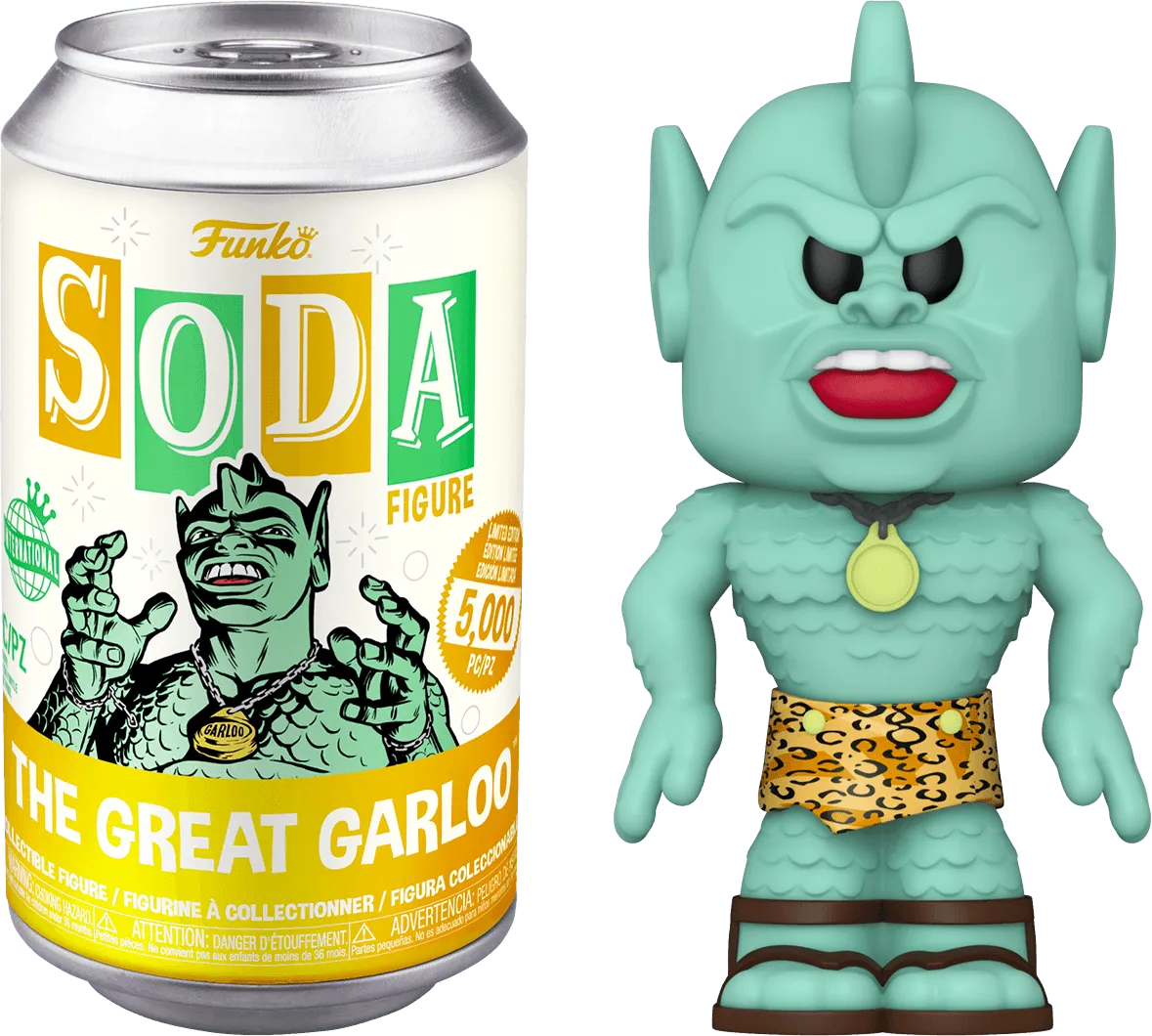 FUN63909 Great Garloo - Great Garloo (with chase) Vinyl Soda - Funko - Titan Pop Culture