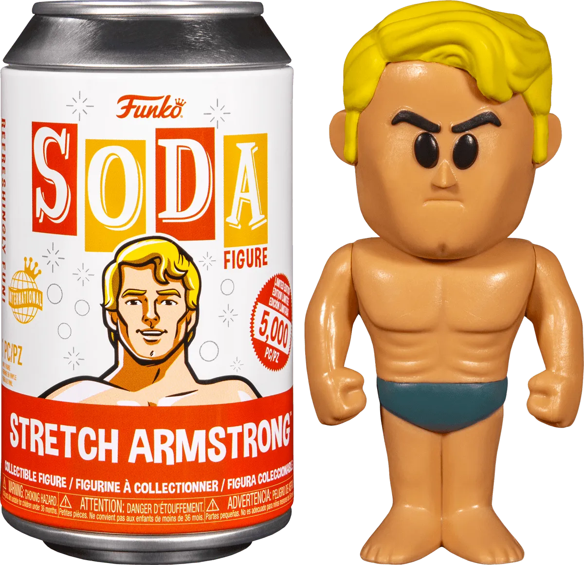 FUN63921 Hasbro - Stretch Armstrong (with chase) Vinyl Soda - Funko - Titan Pop Culture