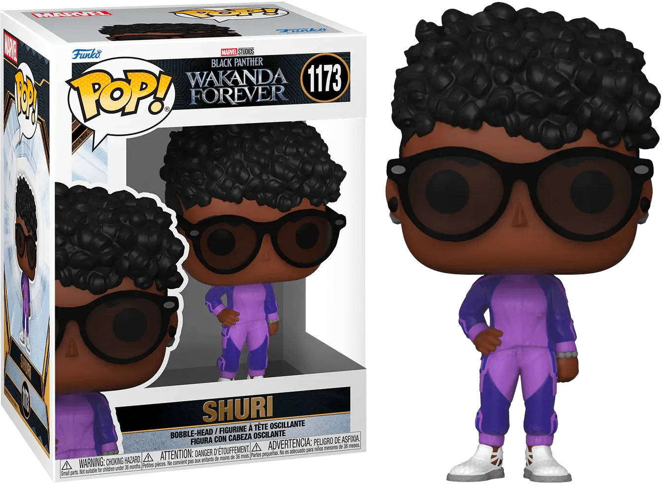 FUN63943 Black Panther 2: Wakanda Forever - Shuri with Sunglasses Pop! Vinyl - Funko - Titan Pop Culture